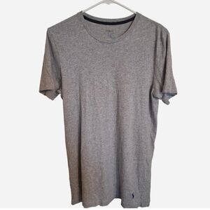 Polo Ralph Lauren Tee Shirt Regular Fit Short Sleeve Gray Mens Size Small EUC